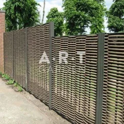 Cloture Renforcée Simple Tressage Composite Fibre Arrondie -Promos Vert Espace Magasin cloture renforcee simple tressage composite fibre arrondie 4