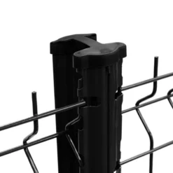 Poteau à Encoches GIGA - 80x60 Mm - Pour Panneaux GIGA - Capuchon Non Compris -Promos Vert Espace Magasin poteau a encoches giga 80x60 mm pour panneaux giga capuchon non compris 2