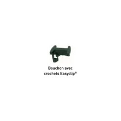 Poteau Easyclip Plus - à Sceller - Bouchon Compris -Promos Vert Espace Magasin poteau easyclip plus a sceller bouchon compris 2